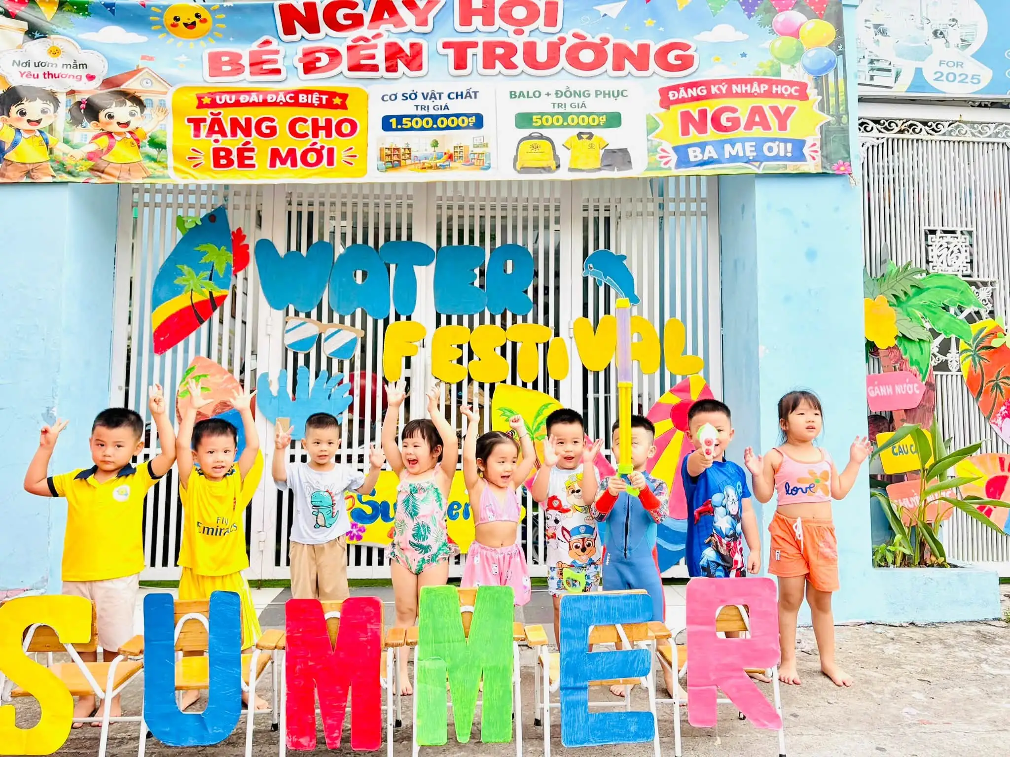 TRƯỜNG MẦM NON MĂT TRỜI BÉ CON