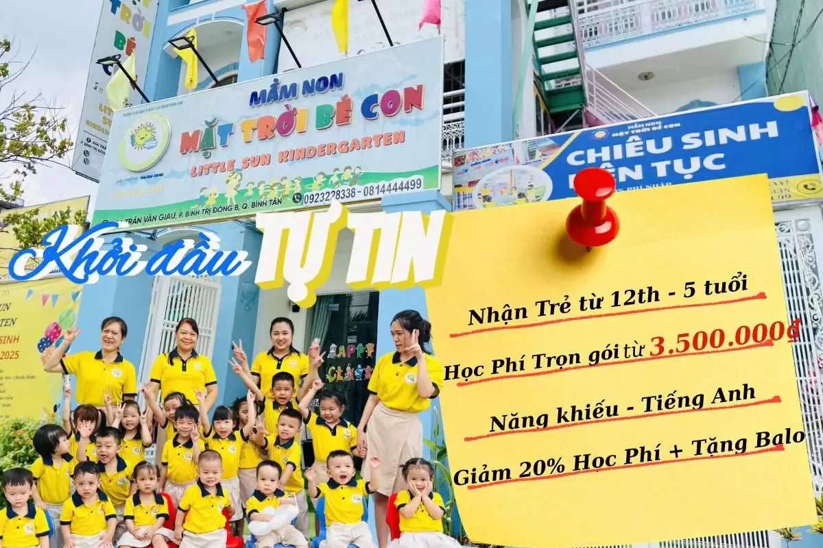 TRƯỜNG MẦM NON MẶT TRỜI BÉ CON